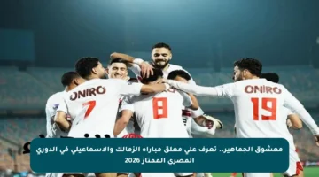 معشوق الجماهير.. تعرف على معلق مباراة الزمالك والإسماعيلي في الدوري المصري الممتاز 2026